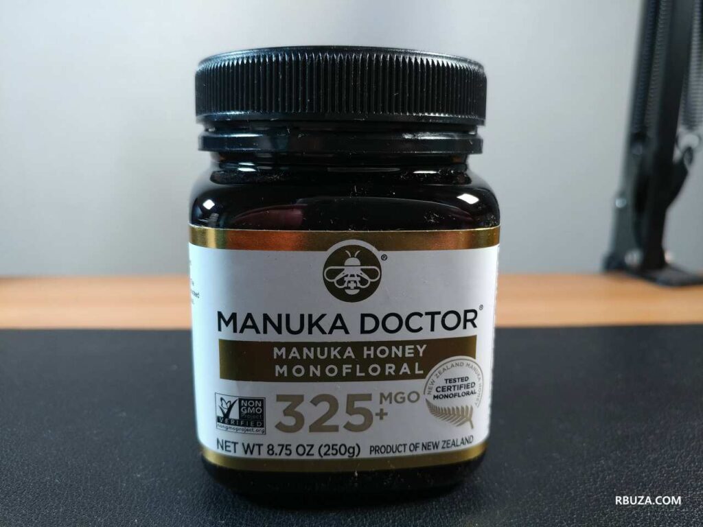 마누카 닥터 제품 전면부 - 마누카 꿀